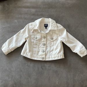 White denim Baby Gap jacket